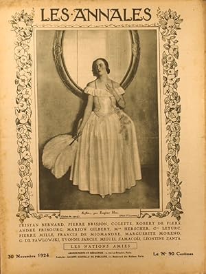 Seller image for Les Annales politiques et littraires N 2162. 30 novembre 1924. for sale by Librairie Et Ctera (et caetera) - Sophie Rosire