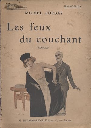 Image du vendeur pour Les feux du couchant. Roman. Vers 1930. mis en vente par Librairie Et Ctera (et caetera) - Sophie Rosire