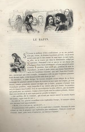 Imagen del vendedor de Les Franais peints par eux-mmes. Le rapin. Vers 1840. a la venta por Librairie Et Ctera (et caetera) - Sophie Rosire