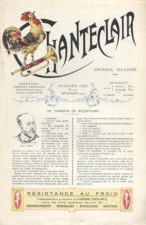 Chanteclair. Journal illustré. N° 200. Caricature en couleurs par H. Frantz et notice biographiqu...