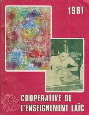 Catalogue 1981 de la Coopérative de l'enseignement Laïc. Brochures et matériel scolaire du mouvem...