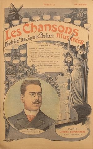 Image du vendeur pour Les chansons illustres. N 13. Monologues, duos - Sayntes, parodies, etc. Vers 1900. mis en vente par Librairie Et Ctera (et caetera) - Sophie Rosire