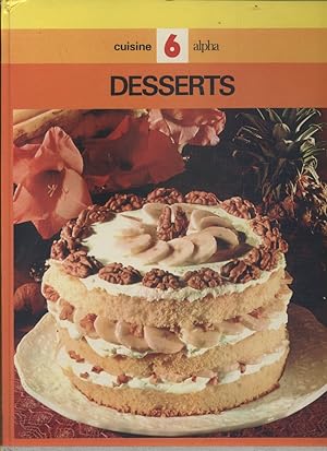Les desserts.