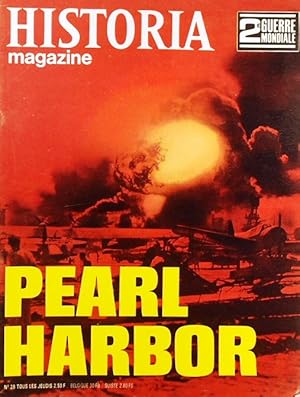 Imagen del vendedor de Historia magazine. Seconde guerre mondiale. Numro 28. Pearl Harbor. 2 mai 1968. a la venta por Librairie Et Ctera (et caetera) - Sophie Rosire