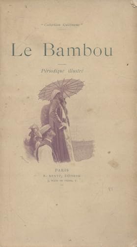 Imagen del vendedor de Le bambou. Prodique illustr. Sixime fascicule. A l'ombre et au soleil, notes et croquis de Sourya : le 14 juillet - Paul Margueritte : Une flaque - J.-H. Rosny : Le miracke - Jacques Soldanelle : le langage des singes. Vers 1890. a la venta por Librairie Et Ctera (et caetera) - Sophie Rosire