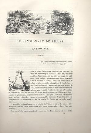 Imagen del vendedor de Les Franais peints par eux-mmes. Le pensionnat de filles en province. Vers 1840. a la venta por Librairie Et Ctera (et caetera) - Sophie Rosire