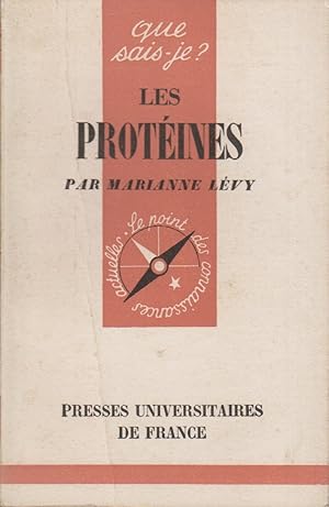 Seller image for Les protines. for sale by Librairie Et Ctera (et caetera) - Sophie Rosire