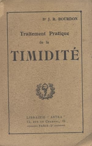 Imagen del vendedor de Traitement pratique de la timidit. a la venta por Librairie Et Ctera (et caetera) - Sophie Rosire