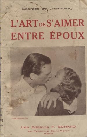 L'art de s'aimer entre époux. Vers 1950.