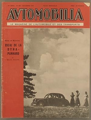 Automobilia N° 509. Le magazine de l'automobile et des transports. Mensuel. Dans ce numéro: Essai...