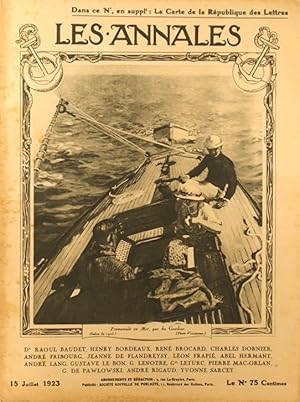 Bild des Verkufers fr Les Annales politiques et littraires N 2090. 15 juillet 1923. zum Verkauf von Librairie Et Ctera (et caetera) - Sophie Rosire