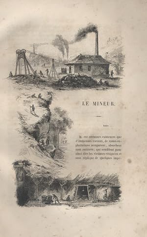 Imagen del vendedor de Les Franais peints par eux-mmes. Le mineur. Vers 1840. a la venta por Librairie Et Ctera (et caetera) - Sophie Rosire