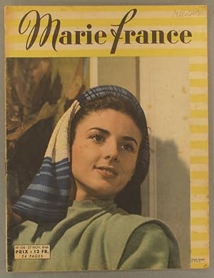 Marie France N° 106. 27 novembre 1946.