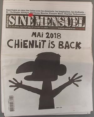 Siné mensuel N° 75. Mai 2018. Chienlit is back. Mai 2018.