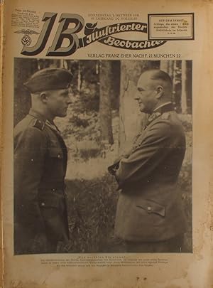 Image du vendeur pour Illustrierter Beobachter. 16 Jahrgang Folge 40. 2 oktober 1941. mis en vente par Librairie Et Ctera (et caetera) - Sophie Rosire