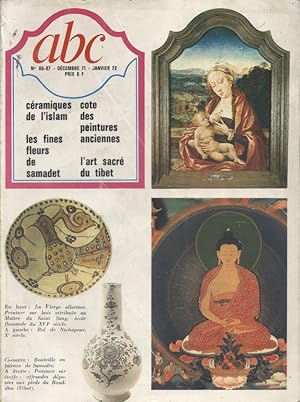 ABC Décor N° 86-87. Céramiques de lislam - Cote des peintures anciennes - Les fines fleurs de Sa...