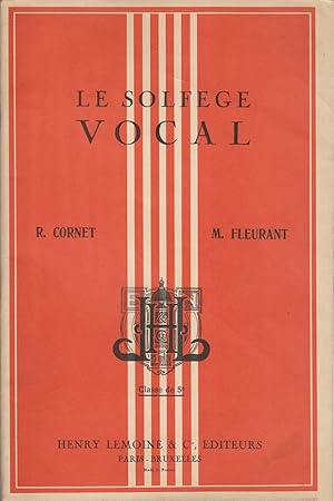 Seller image for Le solfge vocal. Classe de 5e. for sale by Librairie Et Ctera (et caetera) - Sophie Rosire