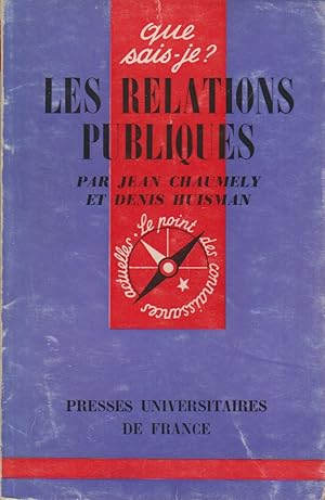 Image du vendeur pour Les relations publiques. mis en vente par Librairie Et Ctera (et caetera) - Sophie Rosire