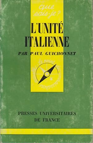 Seller image for L'unit italienne. for sale by Librairie Et Ctera (et caetera) - Sophie Rosire