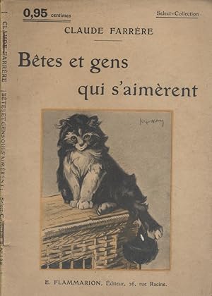 Imagen del vendedor de Btes et gens qui s'aimrent. Vers 1925. a la venta por Librairie Et Ctera (et caetera) - Sophie Rosire