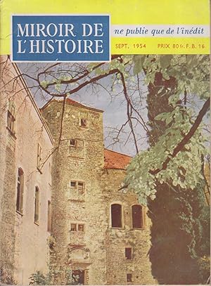 Imagen del vendedor de Miroir de l'histoire N 56. Septembre 1955. a la venta por Librairie Et Ctera (et caetera) - Sophie Rosire