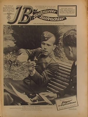Image du vendeur pour Illustrierter Beobachter. 16 Jahrgang Folge 4. 23 januar 1941. mis en vente par Librairie Et Ctera (et caetera) - Sophie Rosire