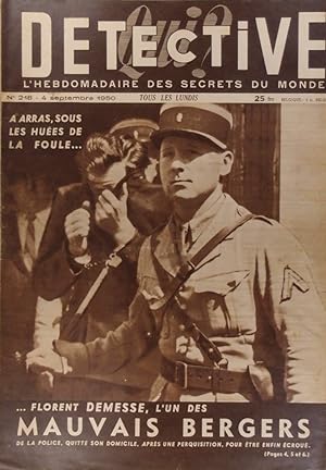 Qui ? Détective N° 218. Le grand hebdomadaire des faits-divers. Arras - Maurice Lannoy le carillo...