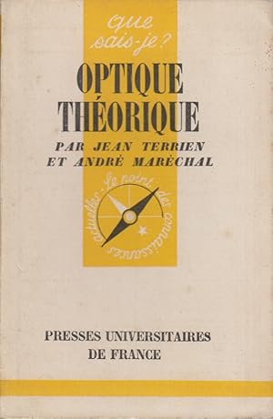 Image du vendeur pour Optique thorique. mis en vente par Librairie Et Ctera (et caetera) - Sophie Rosire