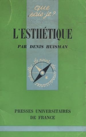 Image du vendeur pour L'esthtique. mis en vente par Librairie Et Ctera (et caetera) - Sophie Rosire
