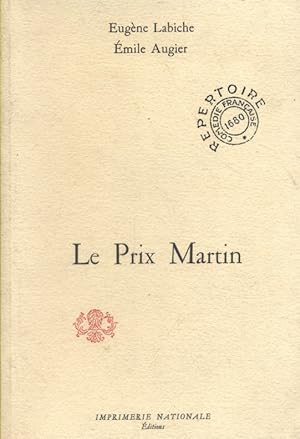 Imagen del vendedor de Le prix Martin. a la venta por Librairie Et Ctera (et caetera) - Sophie Rosire