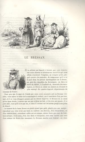 Image du vendeur pour Les Franais peints par eux-mmes. Le Bressan. Vers 1840. mis en vente par Librairie Et Ctera (et caetera) - Sophie Rosire