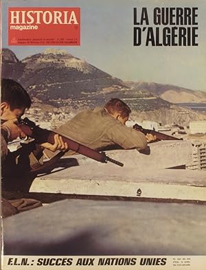 La guerre d'Algérie N° 16. 5 janvier 1972.