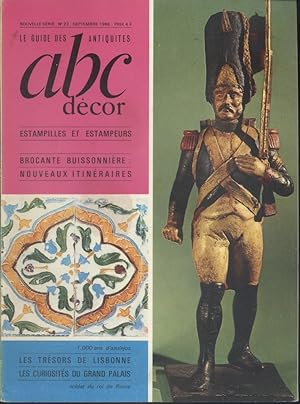 ABC décor N° 23. Estampilles et estampeurs - Brocante buissonnière - Les trésors de Lisbonne - Le...