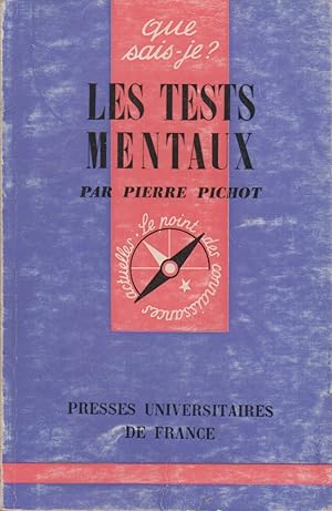 Immagine del venditore per Les tests mentaux. venduto da Librairie Et Ctera (et caetera) - Sophie Rosire