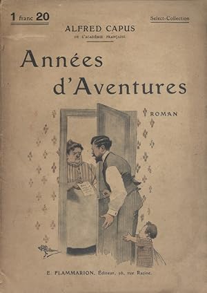 Seller image for Annes d'aventures. Roman. Vers 1930. for sale by Librairie Et Ctera (et caetera) - Sophie Rosire