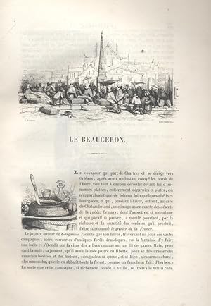 Bild des Verkufers fr Les Franais peints par eux-mmes. Le Beauceron. Vers 1840. zum Verkauf von Librairie Et Ctera (et caetera) - Sophie Rosire