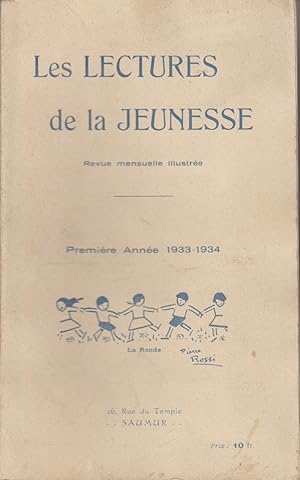 Image du vendeur pour Les lectures de la jeunesse. Recueil broch de la premire anne. 1933-1934. 1933-1934. mis en vente par Librairie Et Ctera (et caetera) - Sophie Rosire