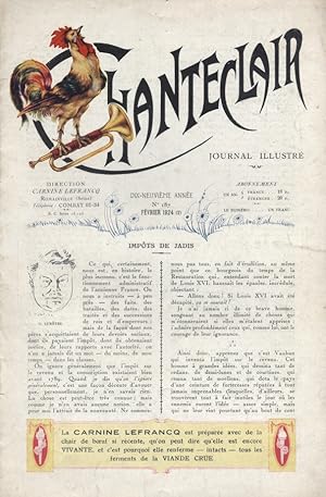 Chanteclair. Journal illustré. N° 187. Février 1924.