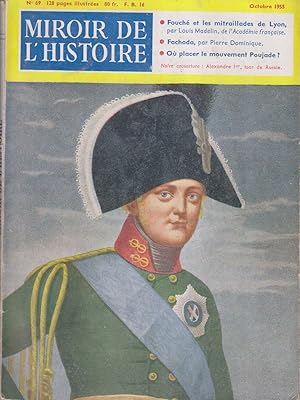 Imagen del vendedor de Miroir de l'histoire N 69. Octobre 1955. a la venta por Librairie Et Ctera (et caetera) - Sophie Rosire