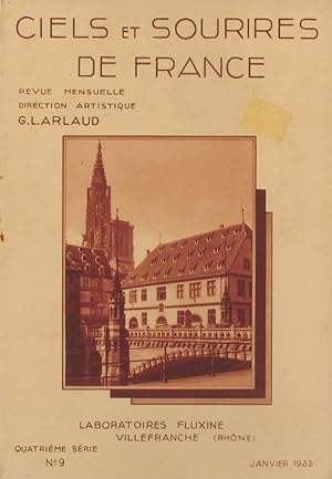 Numéro consacré à Strasbourg. 4e série N° 9. Janvier 1933.