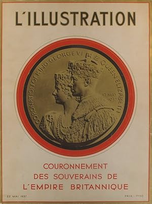 L'Illustration N° 4916 : Couronnement des souverains de l'Empire britannique. Portrait hors-texte...