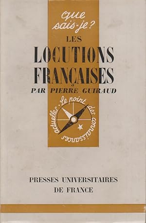 Les locutions françaises.