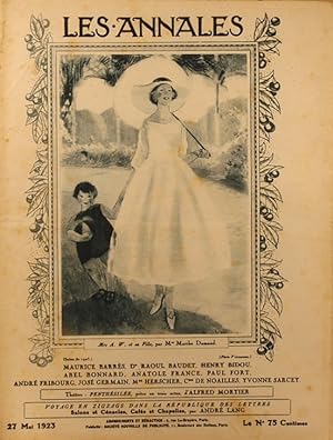 Seller image for Les Annales politiques et littraires N 2083. 27 mai 1923. for sale by Librairie Et Ctera (et caetera) - Sophie Rosire