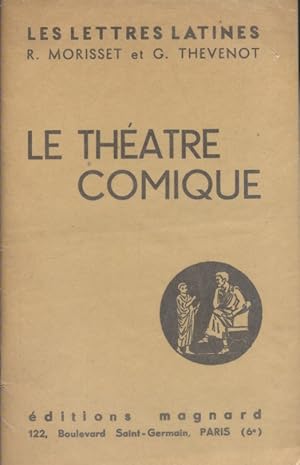 Seller image for Le thtre comique. Chapitres IV  VI des lettres latines. for sale by Librairie Et Ctera (et caetera) - Sophie Rosire