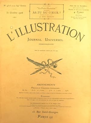 L'Illustration N° 4365. Les Halles - Salon d'art photographique - Cimetières parisiens oubliés - ...