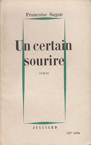 Imagen del vendedor de Un certain sourire. Roman. a la venta por Librairie Et Ctera (et caetera) - Sophie Rosire