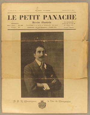 Le Petit Panache. Revue illustrée N° 12, consacrée au voyage du Duc de Montpensier en Indo-Chine....