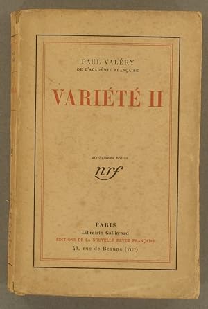 Seller image for Varit II. for sale by Librairie Et Ctera (et caetera) - Sophie Rosire
