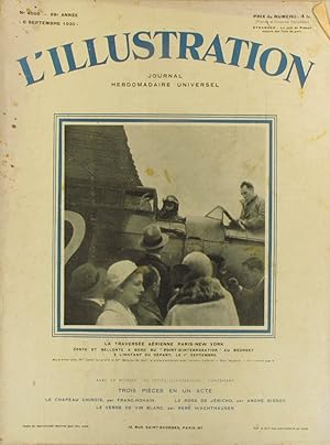 L'Illustration N° 4566. En couverture : Départ de Coste et Bellonte au Bourget - La lèpre des rou...