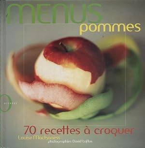 Seller image for Menus pommes. 70 recettes  croquer. for sale by Librairie Et Ctera (et caetera) - Sophie Rosire